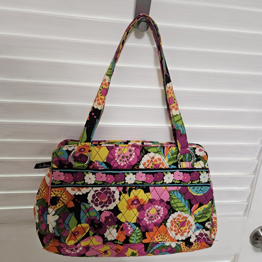 Vera Bradley Colorful Floral Shoulder Bag